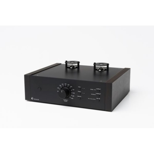 PRO-JECT TUBE BOX DS2 PRADINIS PHONO STIPRINTUVAS TŪBOS 2 X ECC83 (12AX7), THD < 0.04%, SNR 88 DBA 
