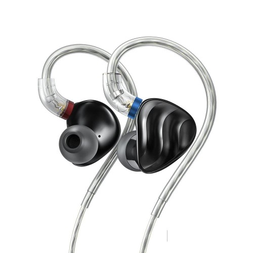 FIIO FH3 BELAIDĖS IN-EAR TIPO AUSINĖS DAŽNIŲ JUOSTA:  10HZ-40KHZ, JAUTRUMAS: 114DB@1MW, VARŽA:  24OHM @1KHZ 
