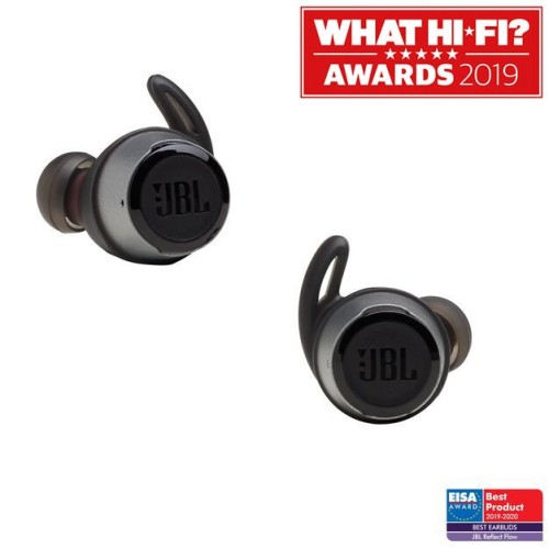 JBL REFLECT FLOW BELAIDĖS SPORT TIPO AUSINĖS GROJIMO LAIKAS IKI 30 VAL. - ĮKROVOS LAIKAS 2 VAL., BATERIJOS TIPAS LITHIUM-ION (110MAH / 3.7 V ) 