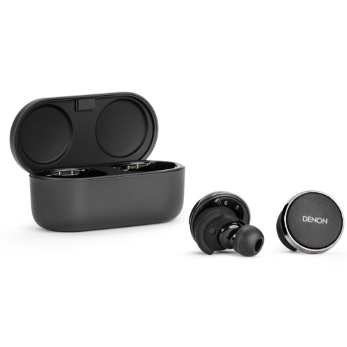 DENON PERL  PRO – PREMIUM Į AUSIS ĮSTATOMOS BELAIDĖS AUSINĖS SU PERSONALIZUOTU GARSU IR LOSSLESS GARSO PALAIKYMU. 8 VAL. AUSINĖSE VIENOS ĮKROVOS METU 