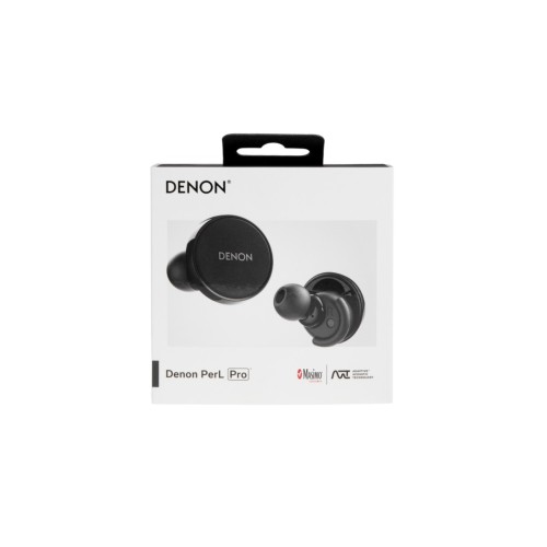 DENON PERL  PRO – PREMIUM Į AUSIS ĮSTATOMOS BELAIDĖS AUSINĖS SU PERSONALIZUOTU GARSU IR LOSSLESS GARSO PALAIKYMU. 8 VAL. AUSINĖSE VIENOS ĮKROVOS METU 