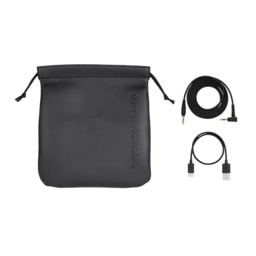AUDIO-TECHNICA ATH-M50XBT2 BELAIDĖS OVER-EAR TIPO AUSINĖS VEIKIMO LAIKAS IKI 50 VAL. ĮKROVOS LAIKAS IKI 3,5 VAL. DAŽNIŲ JUOSTA 15 - 28,000 HZ, JAUTRUMAS  99 DB/MW, BLUETOOTH PALAIKYMAS 