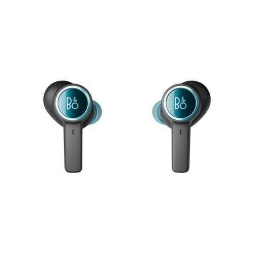 BANG & OLUFSEN BEOPLAY EX – AUKŠTOS KLASĖS TRUE‑WIRELESS AUSINĖS SU PAŽANGIA AKTYVIA TRIUKŠMO SLOPINIMO SISTEMA. AUSINĖS: IKI 6 H SU ANC, 8 H BE ANC. SU DĖKLU: IKI 20–28 H (SKIRIASI PAGAL ŠALTINĮ) 
