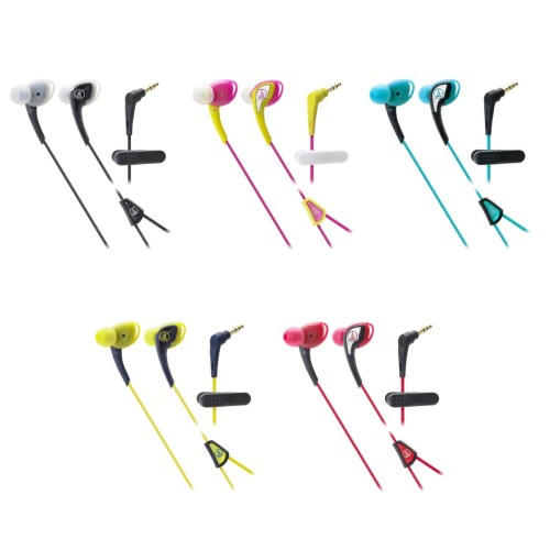 AUDIO-TECHNICA ATH-SPORT2 SONICSPORT® IN-EAR AUSINĖS 15 - 24,000 HZ 100 MW 100 DB/MW