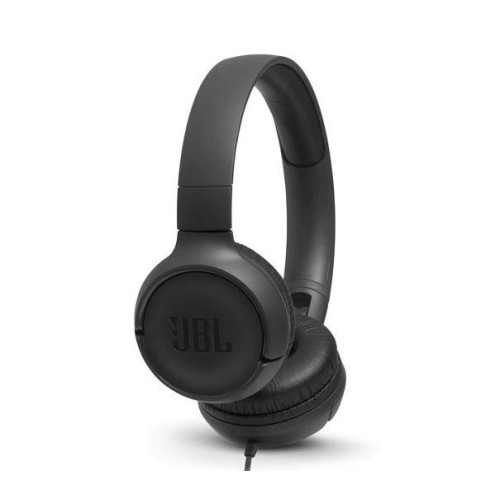 JBL TUNE 500 AUSINĖS SU JBL PURE BASS SOUND ĮMONTUOTU MIKROFONU DAŽNIŲ JUOSTA 20 HZ - 20 KHZ  
