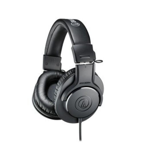 AUDIO-TECHNICA ATH-M20X AUSINĖS DAŽNIŲ JUOSTA 15 - 20,000 HZ ĮĖJIMO GALIA 700 MW AT 1 KHZ JAUTRUMAS 96 DB 