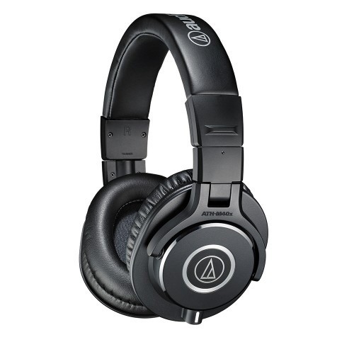 AUDIO TECHNICA ATH-M40X PROFESIONALIOS MONITORINĖS ON-EAR TIPO AUSINĖS DAŽNIŲ JUOSTA 15 - 24,000 HZ, JAUTRUMAS 98 DB, VARŽA 35 OMAI 