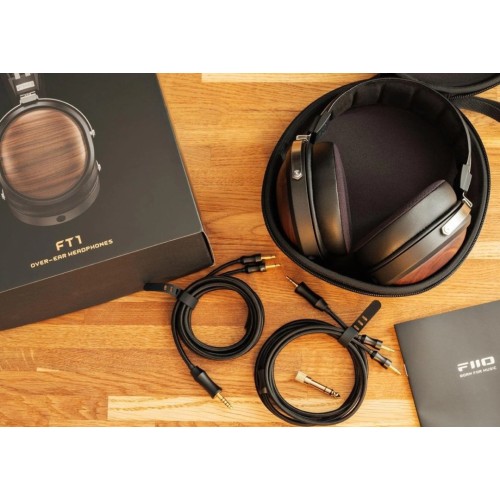 FIIO FT1 - OVER EAR TIPO AUSINĖS. DAŽNIŲ ATSAKAS: 10 HZ – 40 KHZ. KABELIO ILGIS: APIE 1,5 M. 