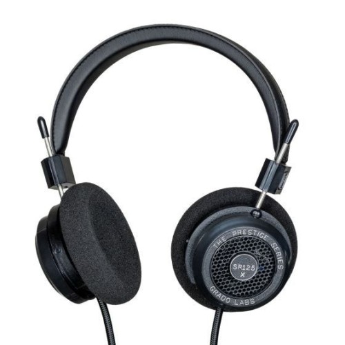 GRADO SR125X ON-EAR TIPO AUSINĖS DAŽNIŲ JUOSTA: 20- 20,000 HZ, JAUTRUMAS: 99.8 DB, VARŽA: 32 OMAI 