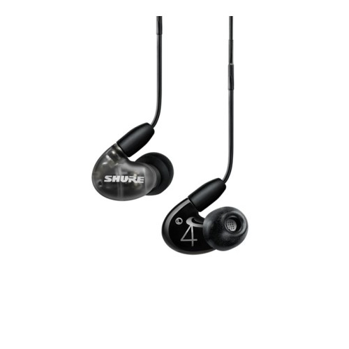 SHURE AONIC 4 IN-EAR TIPO AUSINĖS SU IŠORINIŲ GARSŲ SLOPINIMO FUNKCIJA DAŽNIŲ JUOSTA: 20- 19,000 HZ, JAUTRUMAS: 106 DB, VARŽA: 7 OMAI 