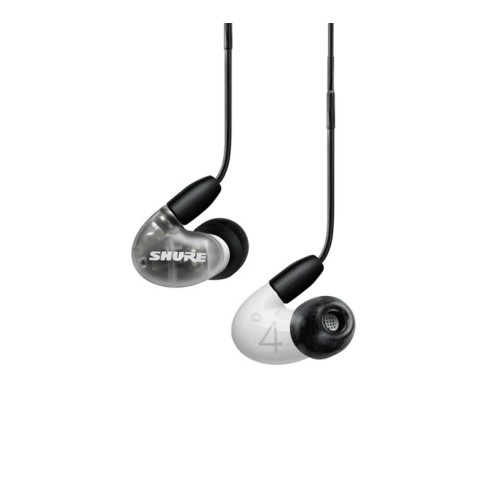 SHURE AONIC 4 IN-EAR TIPO AUSINĖS SU IŠORINIŲ GARSŲ SLOPINIMO FUNKCIJA DAŽNIŲ JUOSTA: 20- 19,000 HZ, JAUTRUMAS: 106 DB, VARŽA: 7 OMAI 