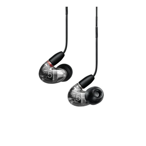 SHURE AONIC 5 IN-EAR TIPO AUSINĖS SU IŠORINIŲ GARSŲ SLOPINIMO FUNKCIJA DAŽNIŲ JUOSTA: 18 - 19,000 HZ, JAUTRUMAS: 119 DB, VARŽA: 36 OMAI 