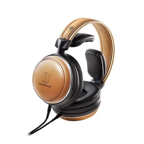 AUDIO-TECHNICA ATH-L5000 DINAMINĖS AUSINĖS SU TIKROS ODOS IR TIKRO MEDŽIO APDAILA LIMITED EDITION VERSIJA 