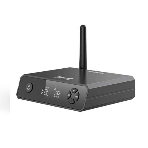 FIIO BR13 BLUETOOTH ADAPTERIS BLUETOOTH VERSIJA: 5.2, DAC: ES9018K2M, AAC/SBC/APTX/APTX LL/APTX ADAPTIVE/APTX HD/LDAC 