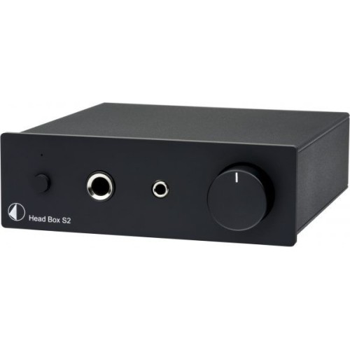 PRO-JECT HEAD BOX S2 AUSINIŲ STIPRINTUVAS DAŽNIŲ JUOSTA 20 HZ - 80 KHZ (+-0,02 DB), THD+N 0,002% 