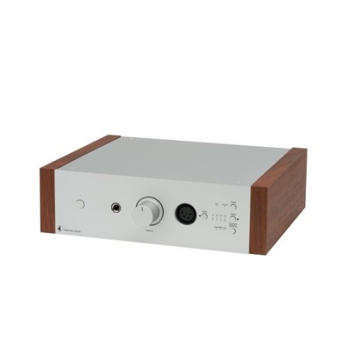 PRO-JECT HEAD BOX DS2 B AUSINIŲ STIPRINTUVAS DAŽNIŲ JUOSTA 20 HZ - 20 KHZ (+/- 0.2 DB), SNR 98 DB, THD + N < 0.02% 