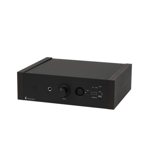 PRO-JECT HEAD BOX DS2 B AUSINIŲ STIPRINTUVAS DAŽNIŲ JUOSTA 20 HZ - 20 KHZ (+/- 0.2 DB), SNR 98 DB, THD + N < 0.02% 