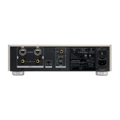 AUDIO-TECHNICA AT-HA5050H AUSINIŲ STIPRINTUVAS MAKSIMALUS IŠĖJIMO LYGIS: 2,000 MW + 2,000 MW (16 OMAI) S-R DAŽNIS 104 DB USB TIPAS B 