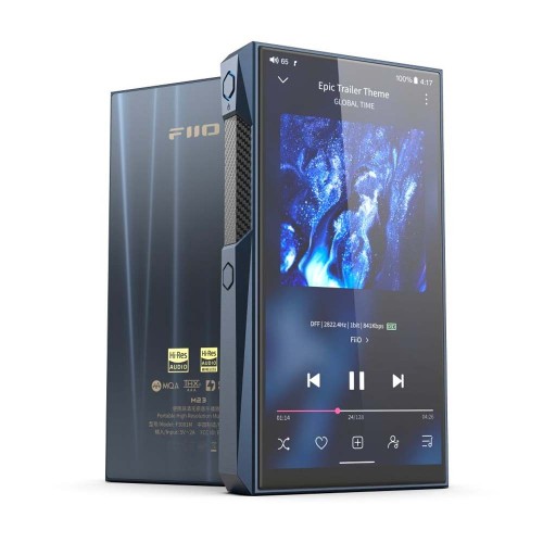 FIIO M23, MP3 GROTUVAS DAC: AK4191EQ+AK4499EX, BLUETOOTH 5.0: SBC/AAC/APTX/APTX HD/LDAC/LHDC, VIDINĖ ATMINTIS: 64GB, PALAIKO MICROSD IKI 2TB 