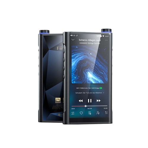 FIIO M15S, MP3 GROTUVAS DAC: ES9038PRO, BLUETOOTH 5.0  SBC, AAC, APTX, APTX HD, LDAC, VIDINĖ ATMINTIS: 64GB 