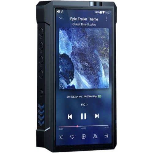 FIIO M17 SKAITMENINIS GARSO GROTUVAS SU STALINIAMS KOMPIUTERIAMS SKIRTU DAC DAŽNIŲ JUOSTA: 5 - 80 000 HZ, PALAIKOMI FORMATAI: MP3, OGG, WMA, AAC, WMA, WAV, FLAC, IR AIFF 