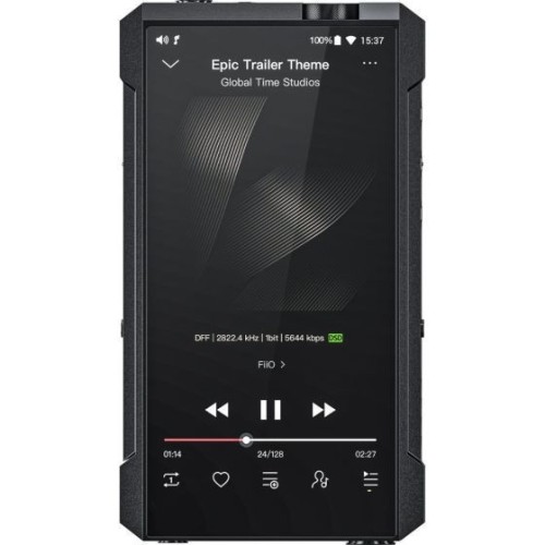 FIIO M17 SKAITMENINIS GARSO GROTUVAS SU STALINIAMS KOMPIUTERIAMS SKIRTU DAC DAŽNIŲ JUOSTA: 5 - 80 000 HZ, PALAIKOMI FORMATAI: MP3, OGG, WMA, AAC, WMA, WAV, FLAC, IR AIFF 