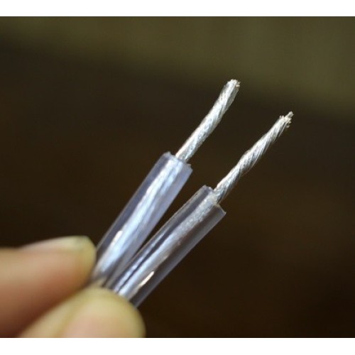 IN-AKUSTIK PREMIUM SILVER 1.5MM KOLONĖLĖS KABELIS KAINĄ UŽ METRA SIDABRU DENGTI KONDUKTORIAI 