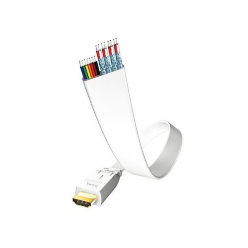 IN-AKUSTIK PREMIUM FLAT HDMI (5.0M) HS + ETHERNET KABELIS, NEMOKAMAS PRISTATYMAS