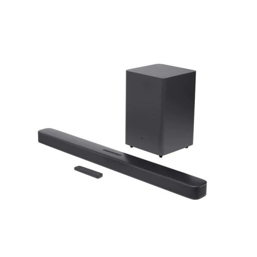JBL BAR 2.1 DEEP BASS SOUNDBARAS SU BELAIDE ŽEMŲ DAŽNIŲ KOLONĖLE MAKSIMALI GALIA 300W, DAŽNIŲ JUOSTA 40HZ - 20KHZ 