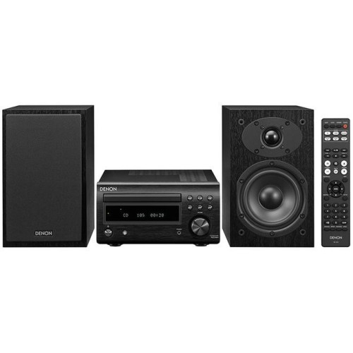 DENON D-M41 DAB+ MIKRO SISTEMA HI-FI STEREO CD IMTUVAS BLUETOOTH USB IR DAB+ SU 2.0 GARSO KOLONĖLIŲ KOMPLEKTU 