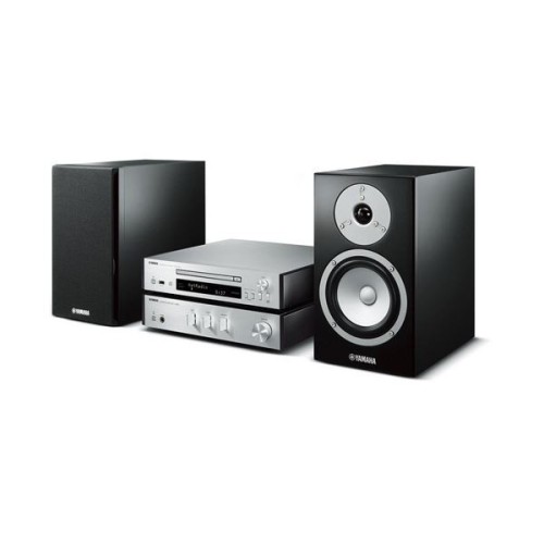 YAMAHA MCR-N670D HI-FI GARSO SISTEMA MUZIKINIS CENTRAS SU KOLONĖLĖM 2X100W CD TINKLO GROTUVAS MUSICCAST 