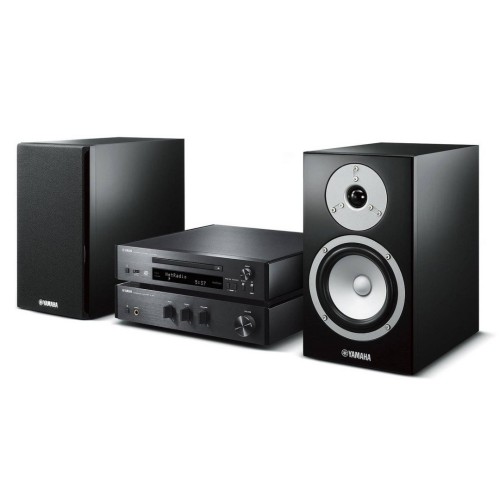 YAMAHA MCR-N670D HI-FI GARSO SISTEMA MUZIKINIS CENTRAS SU KOLONĖLĖM 2X100W CD TINKLO GROTUVAS MUSICCAST 