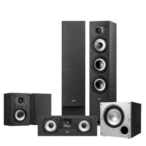 POLK AUDIO 5.1: XT60/XT15/XT30 + POLK AUDIO PSW10 NAMŲ KINO KOLONĖLIŲ KOMPLEKTAS 