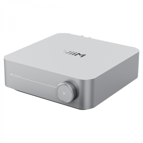 STEREO HI-FI KOMPLEKTAS, WIIM AMP + DYNAUDIO EMIT 10 LENTYNINĖS GARSO KOLONĖLĖS 