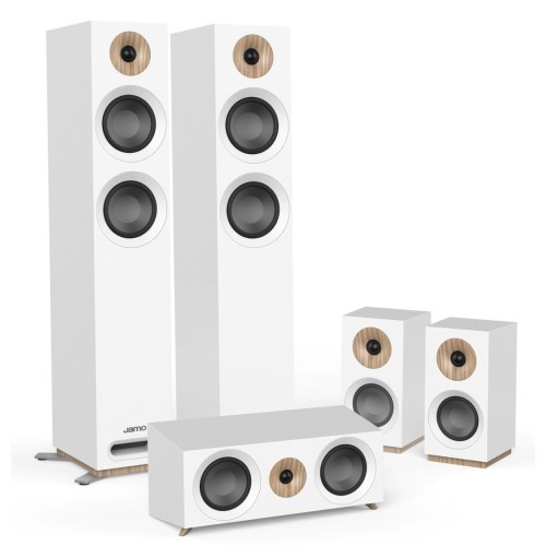 JAMO S 807 HCS NAMŲ KINO SISTEMA 2 X S 807 GRINDINĖS KOLONĖLĖS 2 X S 801 ERDVINIO GARSO KOLONĖLĖS  1 X S 81 CEN CENTRINIS GARSIAKALBIS 