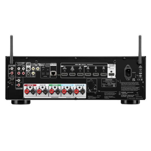 STEREO SISTEMA DENON AVC-S660H 5.2 KANALŲ STIPRINTUVAS GRINDINĖS KOLONĖLĖS DYNAVOICE CHALLENGER M-65 SPECIALI KAINA 