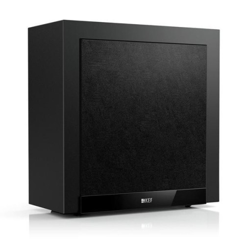 KEF T105 NAMŲ KINO GARSO SISTEMA T101 IR T301 BEI T2 ŽEMŲ DAŽNIŲ KOLONĖLĖ GARSIAKALBIAI, JUODOS SPALVOS 