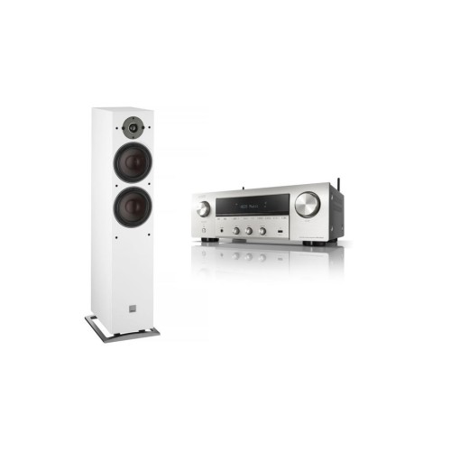 KOMPLEKTAS DALI OBERON 7 GRINDINĖ GARSO KOLONĖLĖ + DENON DRA-900H TINKLINIS STEREO STIPRINTUVAS 