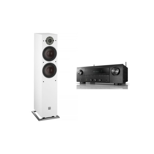 KOMPLEKTAS DALI OBERON 7 GRINDINĖ GARSO KOLONĖLĖ + DENON DRA-900H TINKLINIS STEREO STIPRINTUVAS 
