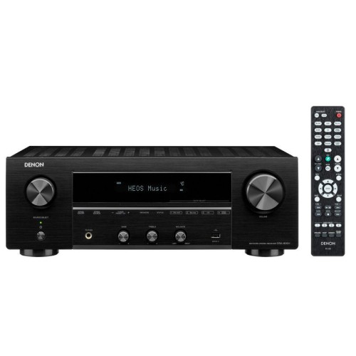 STEREO SISTEMA DENON DRA-900H STEREO 2.1 GARSO STIPRINTUVAS RESYVERIS 2X145W TINKLO GROTUVAS HDMI WIFI SU DYNAVOICE DEFINITION DF-8 GARSO KOLONĖLĖM GRINDINĖM 560W