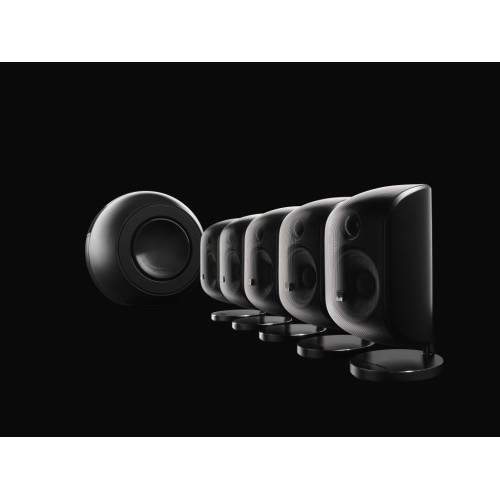 BOWERS & WILKINS MT-60D NAMŲ KINO KOLONĖLIŲ KOMPLEKTAS 5 X M-1 4