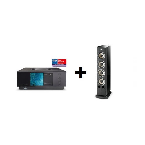 KOMPLEKTAS NAIM UNITI ATOM HDMI GROTUVAS - FOCAL ARIA 936 HGL 