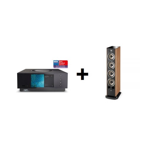 KOMPLEKTAS NAIM UNITI ATOM HDMI GROTUVAS - FOCAL ARIA 936 HGL 