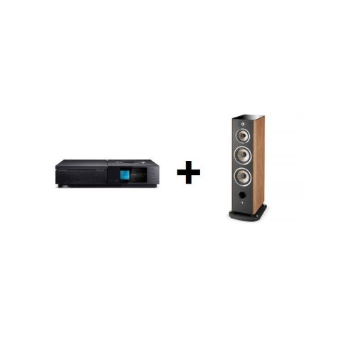 FOCAL NAIM UNITI STAR CD, TINKLO IR MUZIKOS GROTUVAS - FOCAL ARIA 948 HGL 
