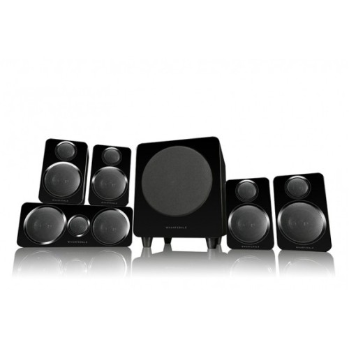 WHARFEDALE DX-2 NAMŲ KINO GARSO SISTEMA REKOM. STIPRINTUVO GALIA 20-60W DAŽNIŲ JUOSTA 120HZ ~ 20KHZ ŽEMŲ DAŽNIŲ PRAPLĖTIMAS (-6DB) - 100HZ 