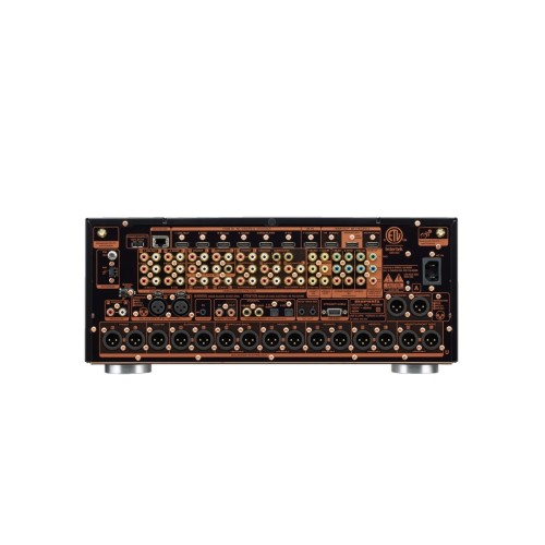 MARANTZ AV8805A 13.2 KANALŲ AV PROCESORIUS, SKIRTAS NAMŲ KINUI SU VAIZDO RAIŠKA: IKI 8K/60HZ IR 4K/120HZ, DAŽNIŲ DIAPAZONAS: 10 HZ – 100 KHZ (±1, –3 DB, TIESIOGINIU REŽIMU) 