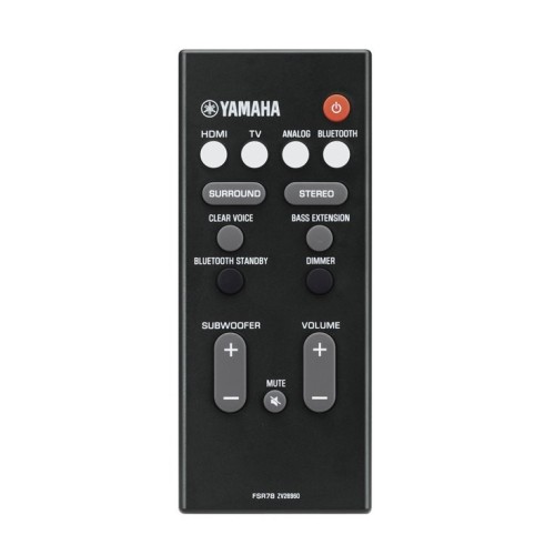 YAMAHA YAS-107 SOUNDBARAS DTS:X IR DTS DIGITAL SOURROUND DOLBY AUDIO BLEUTOOTH HDMI 