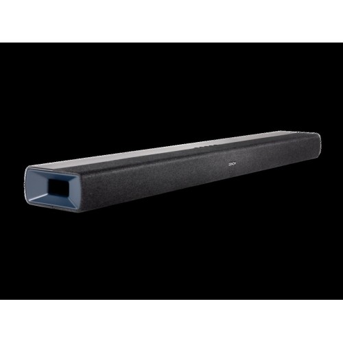DENON DHT-S218 –  KOMPAKTIŠKAS 2.1 KANALO GARSO JUOSTOS ĮRENGINYS SU INTEGRUOTAIS ŽEMADAŽNIAIS GARSIAKALBIAIS IR DOLBY ATMOS PALAIKYMU. GALIA: 120 W MAKSIMALI IŠĖJIMO GALIA. 