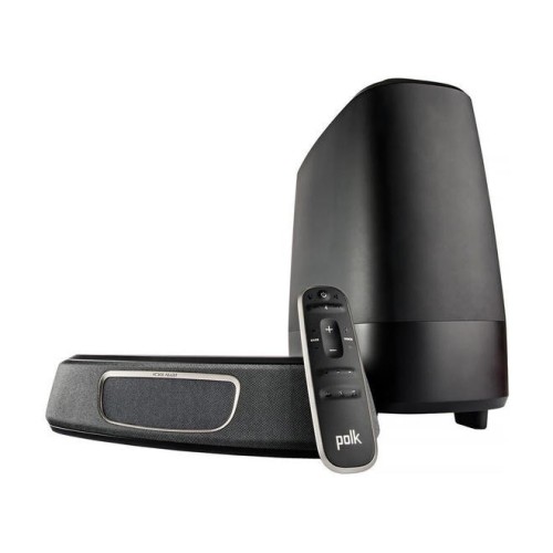 POLK AUDIO MAGNIFI MINI NAMŲ KINO SOUNDBAR SISTEMA ĮVESTYS: HDMI ARC, OPTINĖ, 3.5 MM (ANALOGINĖ), WIFI (GOOGLE CAST), BLUETOOTH GALIA: 150 W 
