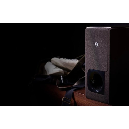 YAMAHA YAS-209 NAMŲ KINO SOUNDBAR'AS SU BEVIELĘ ŽEMŲ DAŽNIŲ KOLONĖLE 200+100W GALIA AMAZON ALEXA VALDYMAS BALSU, WI-FI, BLEUTOOTH RYŠIO STANDARTAI 